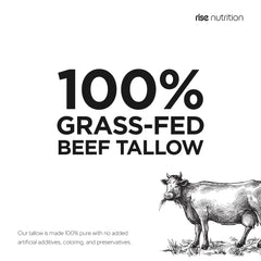 Suif de boeuf nourrit à l'herbe - Beef Tallow