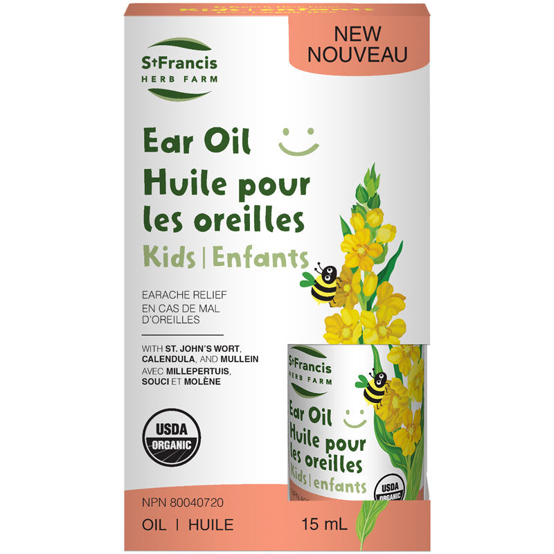 Huile pour les oreilles – enfants