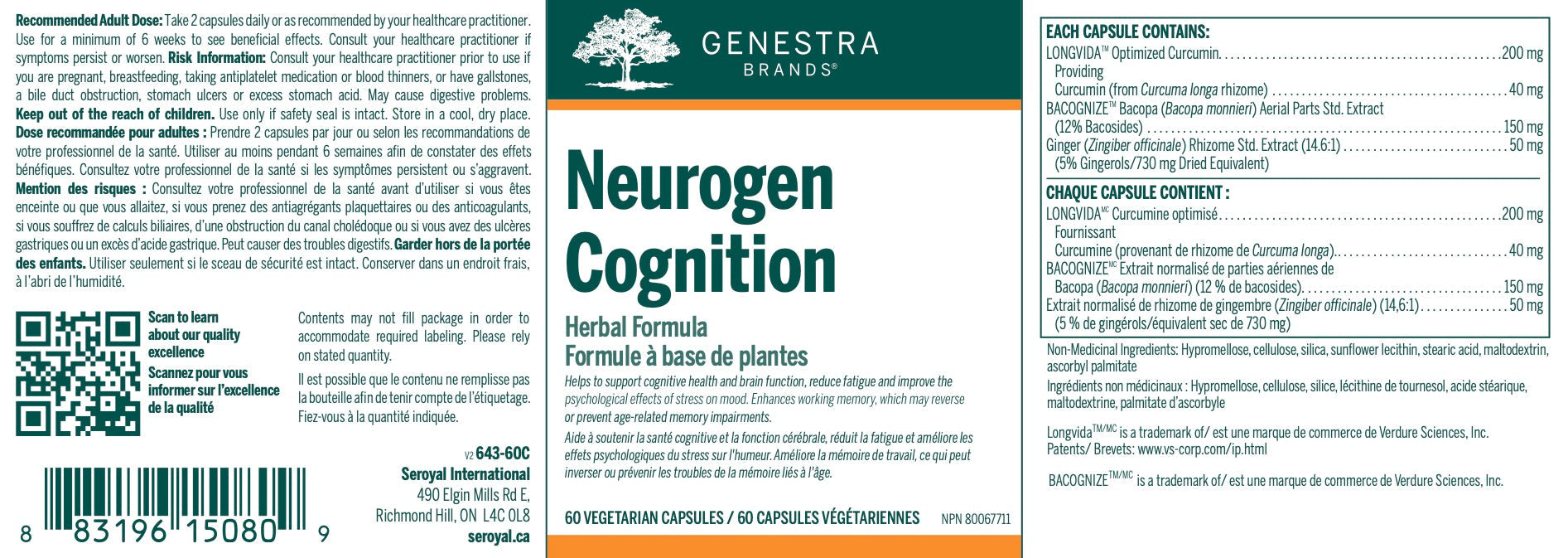 Neurogen Cognition
