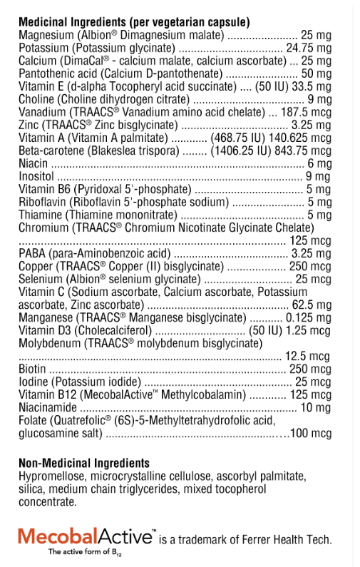 ActivNutrients without Iron