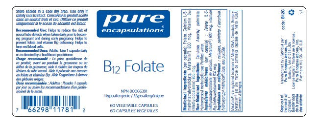 B12 Folate