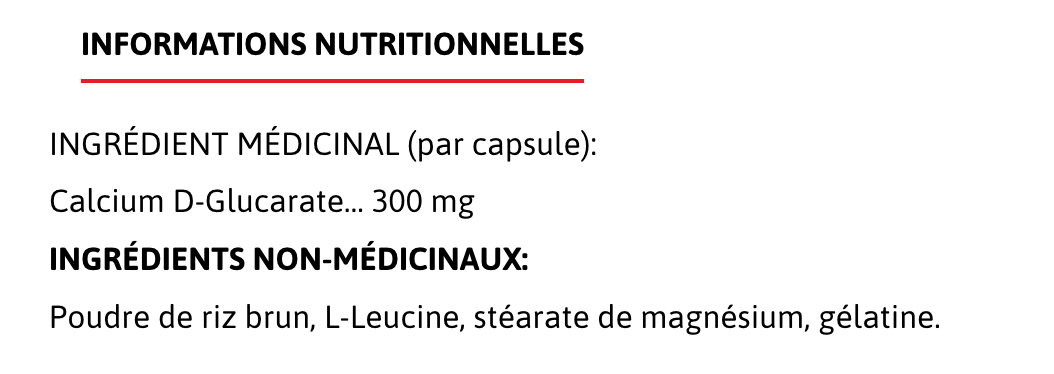 Calcium-D-Glucarate