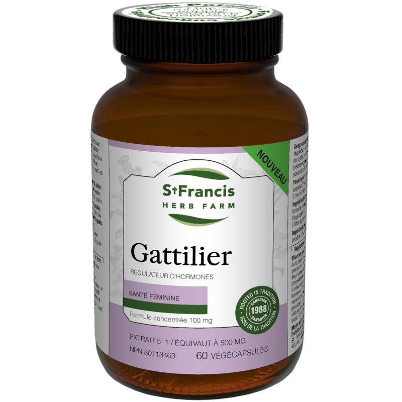 Gattilier capsules (Extrait 5:1) (Vitex)