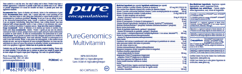 PureGenomics Multivitamin